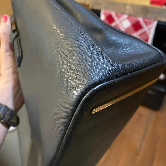 Tory Burch Leather Double-Zip Tote - Picture 8 of 12